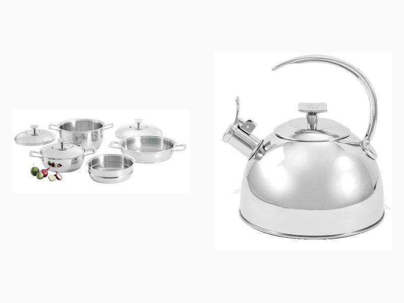 Combo: Juego Chef I (7 pzs) + Tetera con Infusor