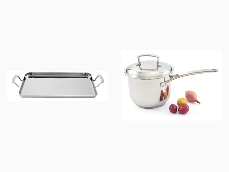 Combo: Parrilla Doble + Saucier 1.75 L + Saucepan 2.5 L