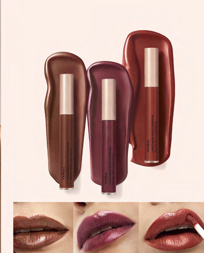 Labial Líquido Efecto Metalizado